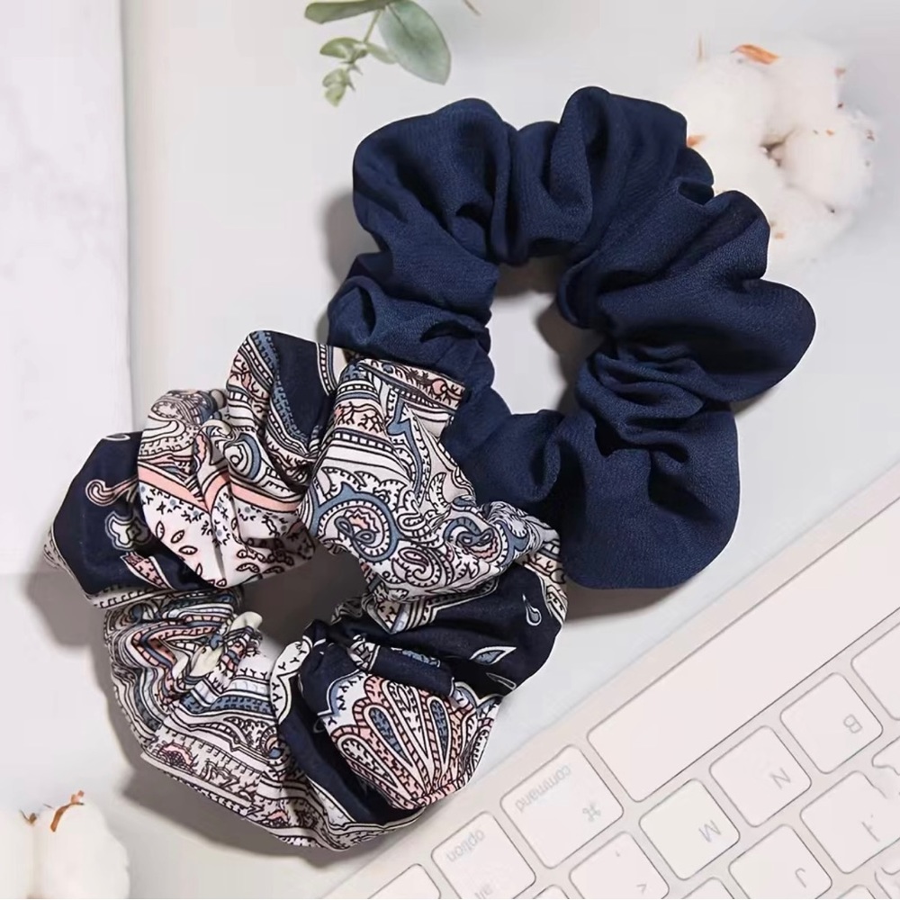 💢New❗️2 pcs Large Vintage woman hair tie 💢🛍️